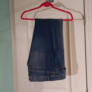 Lane Bryant deluxe fit low rise straight leg jeans